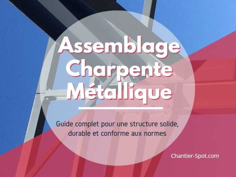 Assemblage charpente métallique