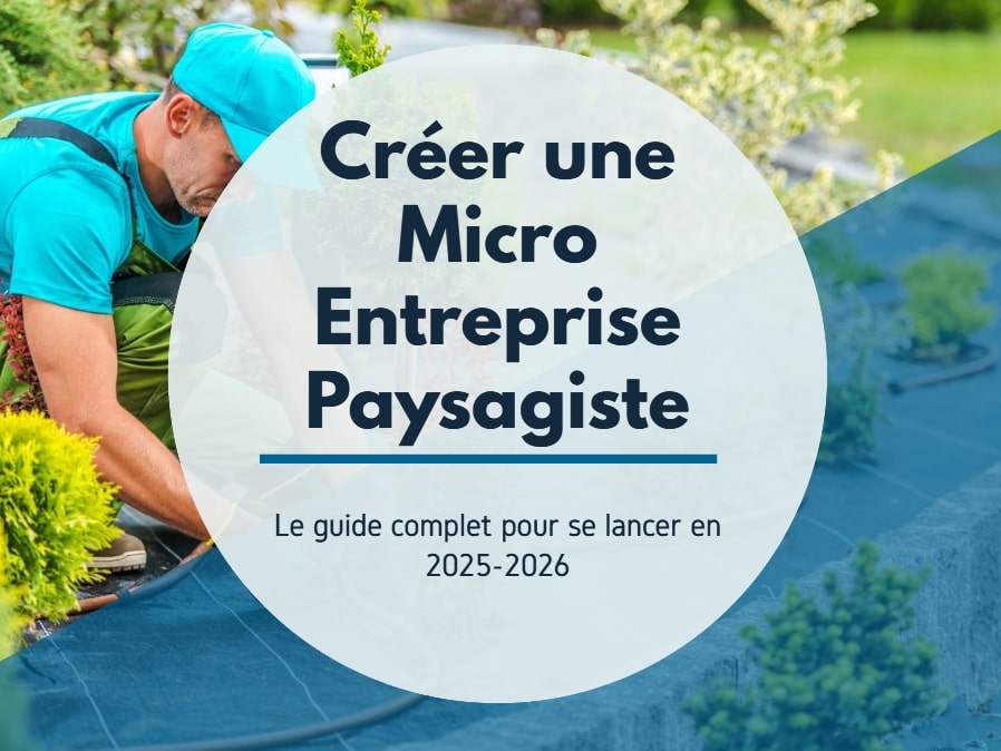 Créer une micro entreprise paysagiste