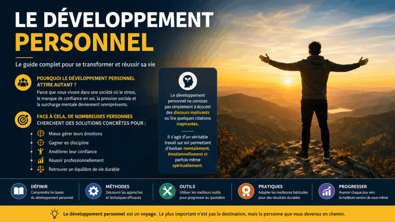 Le Développement personnel : Améliorer sa vie