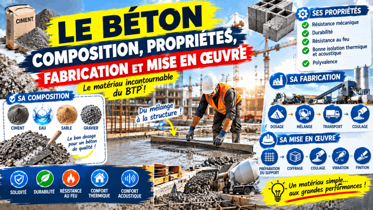 Le béton _ composition et mise en œuvre